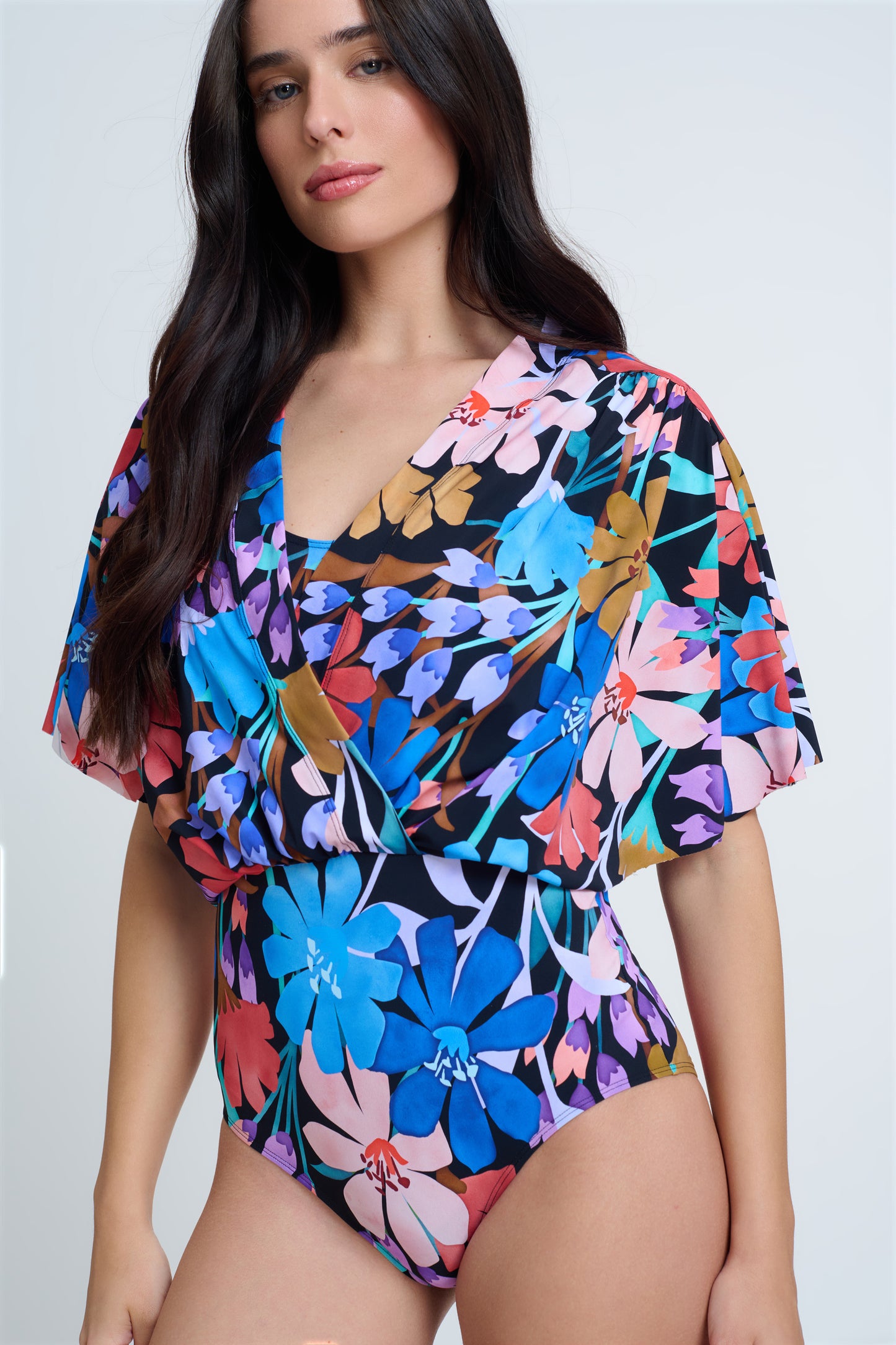 Wide Sleeve Swimsuit