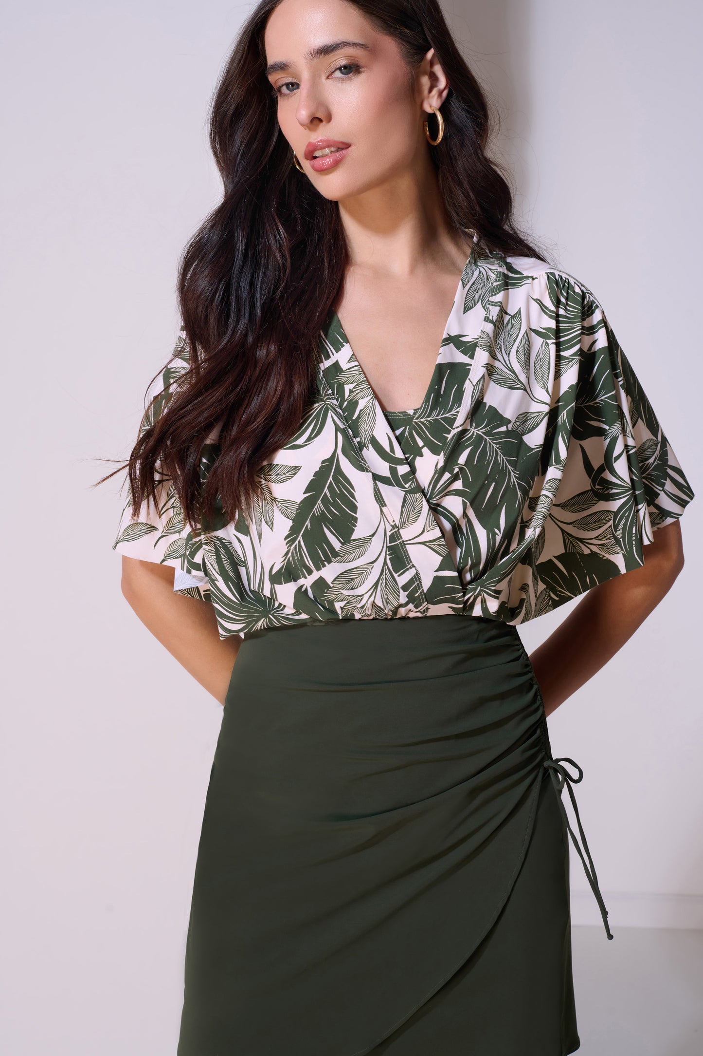 Wide Sleeve Swimsuit