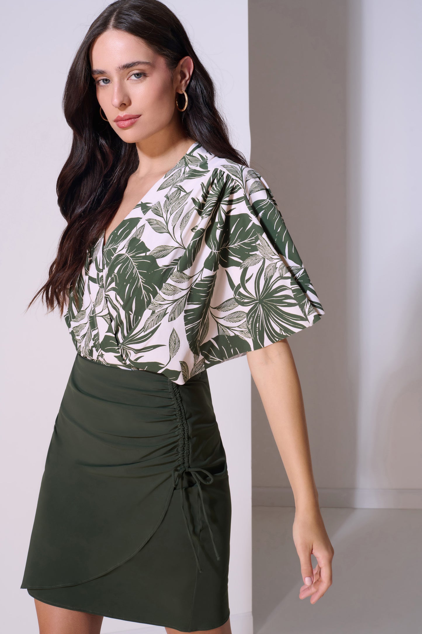 Wide Sleeve Swimsuit