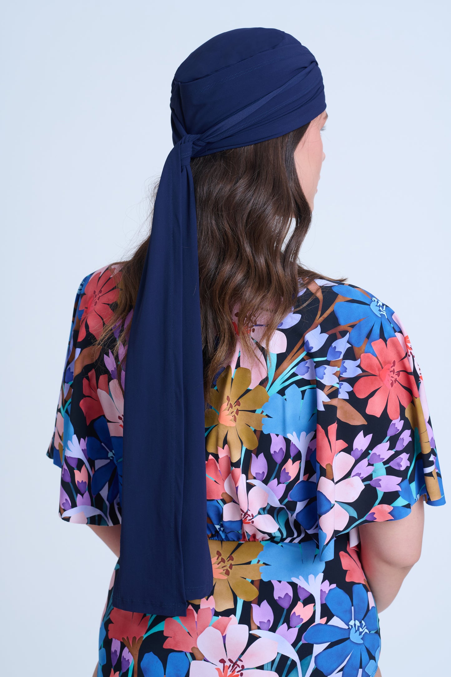 Swim Cap with Tie