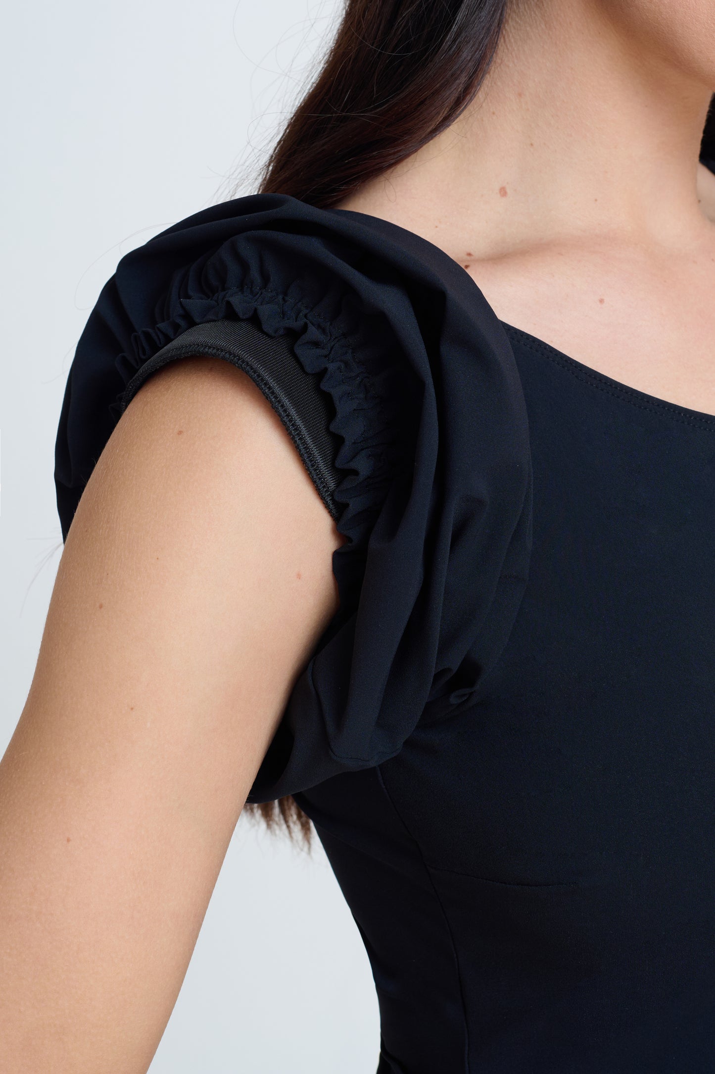 Puff Sleeve Swimsuit