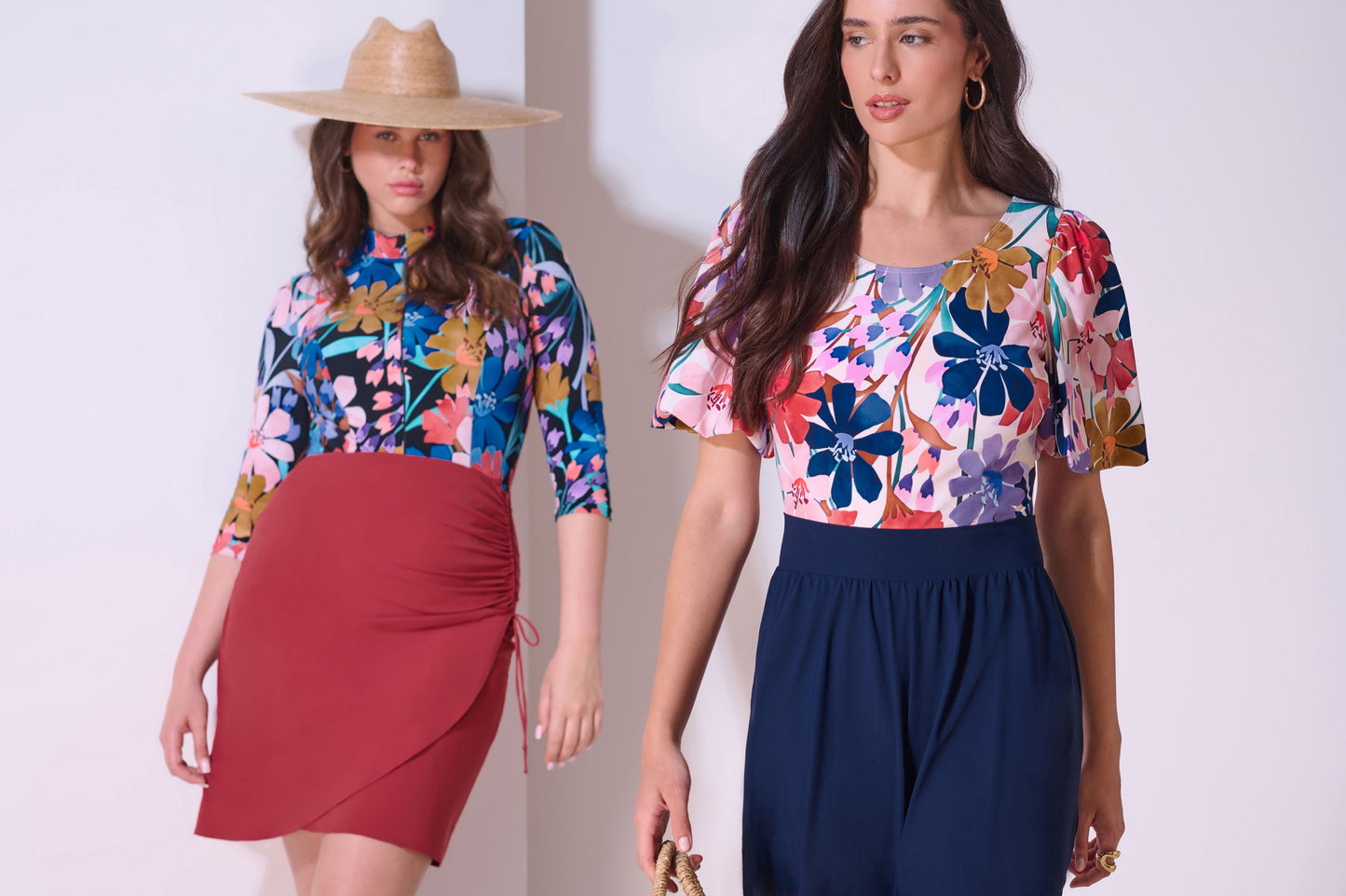 Puff Sleeve Swimsuit