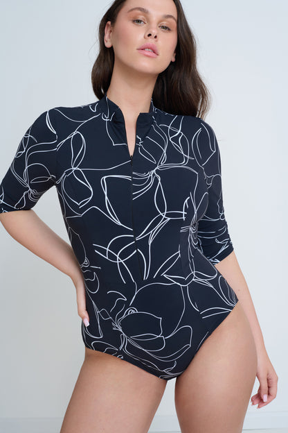 Zip Rash Guard