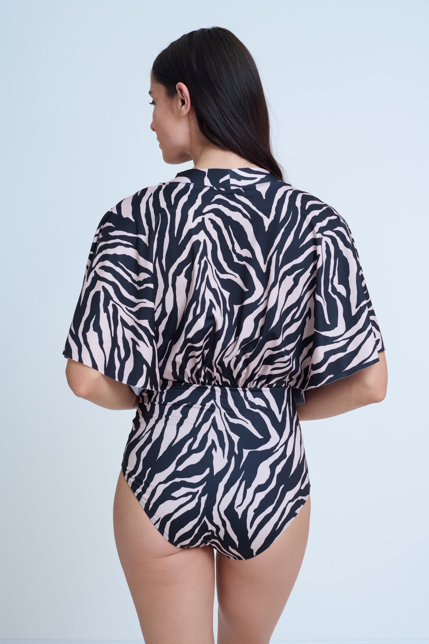 Wide Sleeve Swimsuit