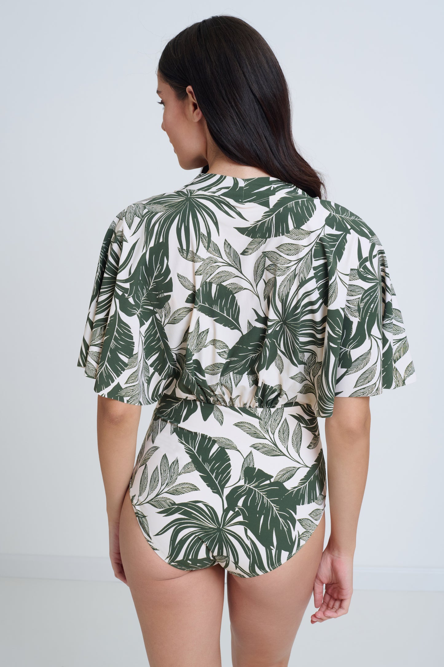 Wide Sleeve Swimsuit