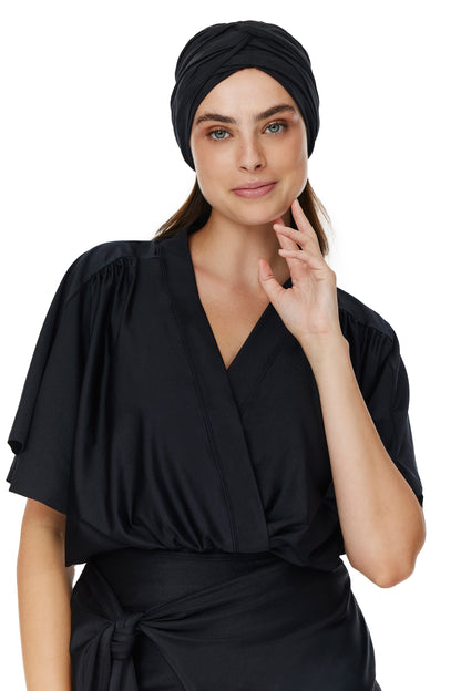 Swim Cap with Tie