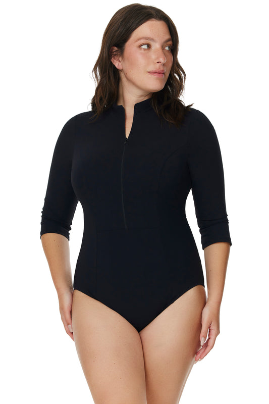 Zip Rash Guard